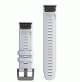 QuickFit® 22 Watch Bands - Whitestone Silicone- 010-13280-01 - Garmin